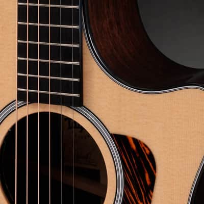 Taylor Next Generation 414ce w/HardCase | Claria Electronics | Scalloped V-Class Bracing | Action Control Neck | Grand Auditorium (Mint Demo Unit) image 6