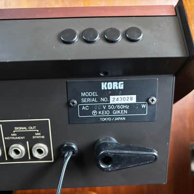 Korg Sigma KP-30 Analog Vintage Synthesizer w/ case image 10