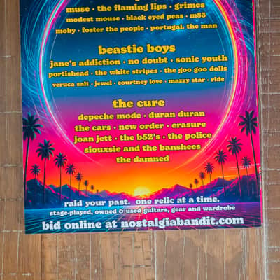 Nostalgia Bandit Auction Catalog: Featuring Stage-Used Music Memorabilia (NEW) image 3