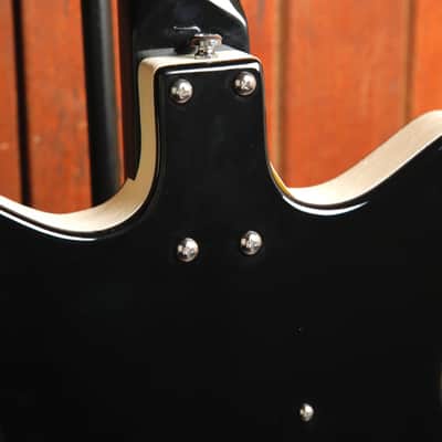Danelectro '59M NOS+ Black Double Cut Electric Guitar Pre-Owned image 16