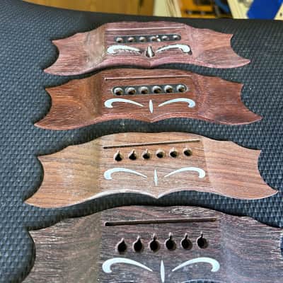 Lot of 13: Vintage Gibson J-200 Rosewood Bridges LUTHIERS SPECIAL image 2