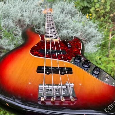 1973 Fender Jazz Bass - Rosewood Fretboard - Sunburst - OHSC image 12