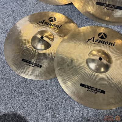 Sonor Armoni B20 14,16,18,20 Cymbal Pack image 5