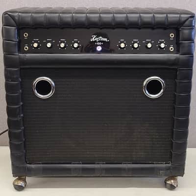 Vintage Kustom K100C-6 Tuck N Roll Combo Amplifier Tested image 1