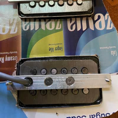 Electrical Guitar Company (EGC) Bass humbucker pickups (set) 2023 - Chrome image 3