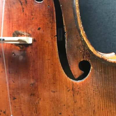 Powerful 1790ca Nicolas Augustin Chappuy Violin w/Appraisal image 4