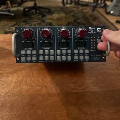 AMS Neve 4081 Quad Mic Preamp 2010s - Blue image 2