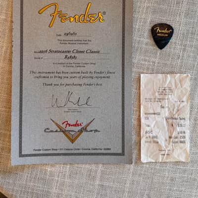 Fender 1956 Stratocaster Closet Classic 2011 - Light Relic image 24