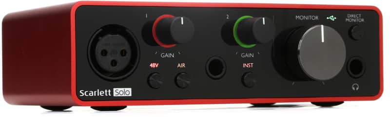 Focusrite Scarlett Solo 3rd Gen USB Audio Interface image 1