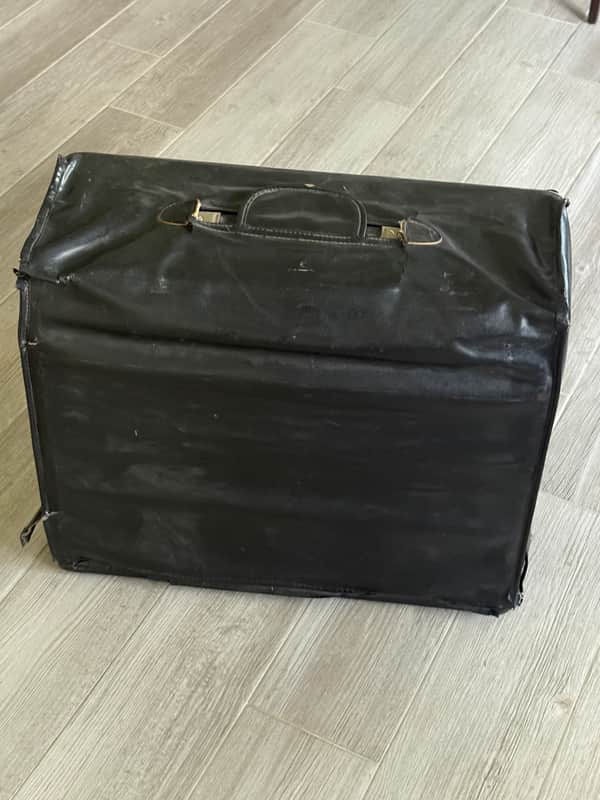 Vintage 60's Victoria Luggage Fender Princeton Reverb/Fender Deluxe Amp Cover: Rare image 1