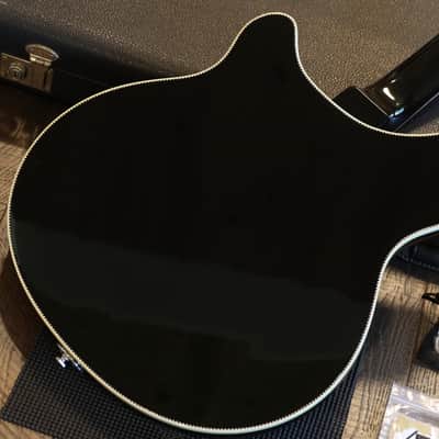 1998 Rickenbacker 370/12RM Roger McGuin Limited Edition 12-String Electric Guitar Jetglo + OHSC image 12