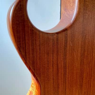 Grez Guitars Smugglers Bridge Folsom 2020 Natural Redwood image 12
