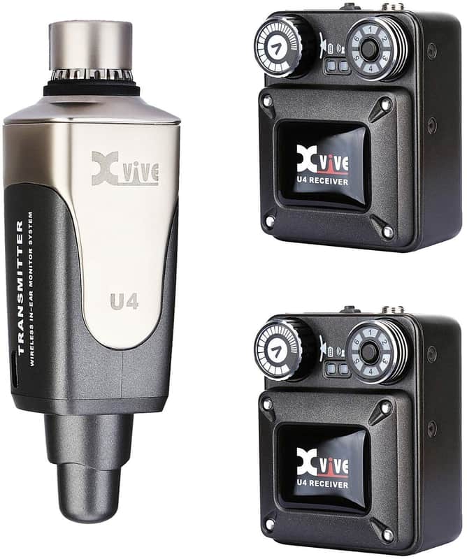 XVIVE U4R2 IN-EAR MONITOR Sistema monitor wireless digitale a 2 ricevitori image 1