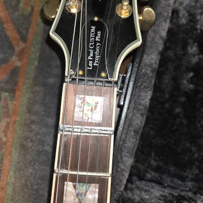 Epiphone Les Paul Custom Prophecy Plus GX 2012 - 2019 - Heritage Cherry Sunburst image 3