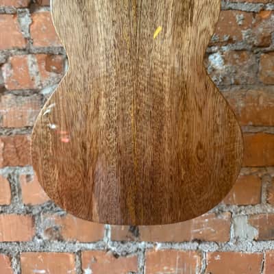 Flight Comet EQ-A Blue Tenor Ukulele - Solid Mango and Flame Maple 2020 - Blue Tiger image 4