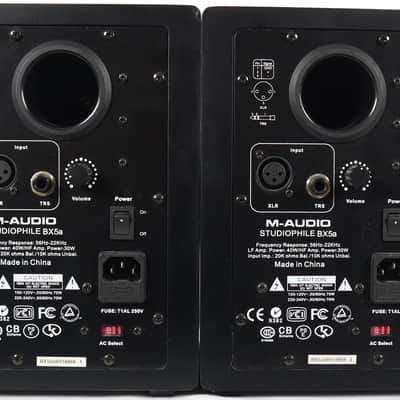 M-Audio BX5a Studiophile 5" 70W Powered Studio Monitor Speaker Pair image 6