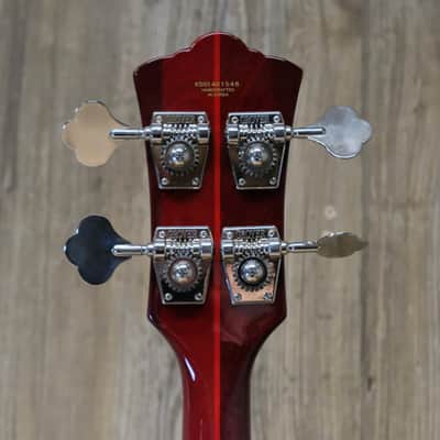 Guild Newark St. Collection Starfire Bass 2010s - Cherry Red image 6