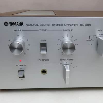 YAMAHA CA-600 INTEGRATED AMPLIFIER ( AMP ) FULLY SERVICED RECAPPED image 4