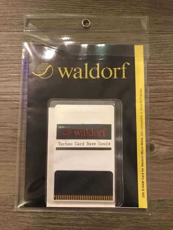 Waldorf Microwave I Techno Card Dave Gould imagen 1