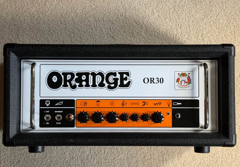 Orange OR30 30-Watt Guitar Amp Head - Black Bild 1