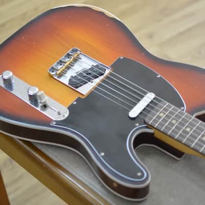 Fender Artist Jason Isbell Custom Telecaster 3-Colour Chocolate Burst Electric Guitar Incls Deluxe G image 3