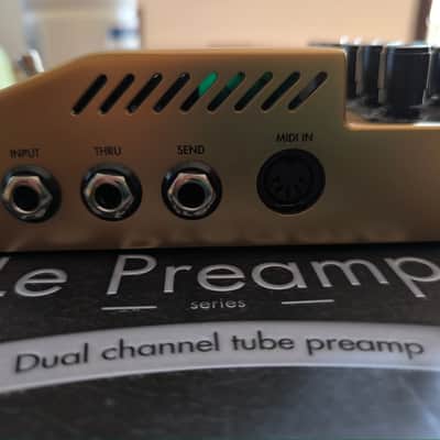 Two Notes Le Crunch Dual Channel Tube Preamp 2010s - Gold image 4