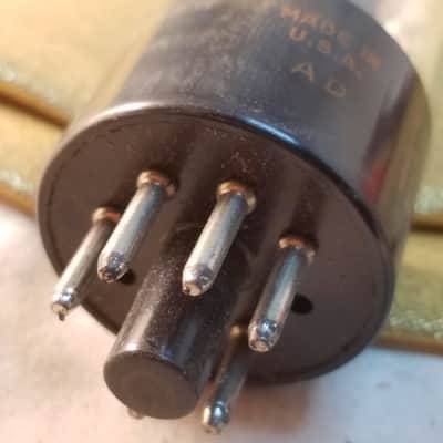 RCA 2% Tight Matched Pair (2) 6V6GTA tNOS AT1000 TESTED Vacuum Tubes grey plate Beam Power 6V6 1959-1970 image 12