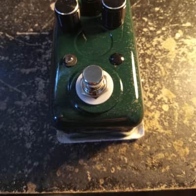 Dongeomac BC108 Fuzz Face with Bias control in Green with Silver Splatter image 2