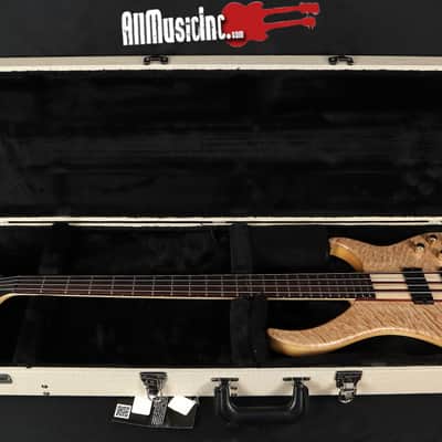 Peavey Cirrus Quilt Top Natural 4-String Electric Bass Guitar w/OHSC image 2