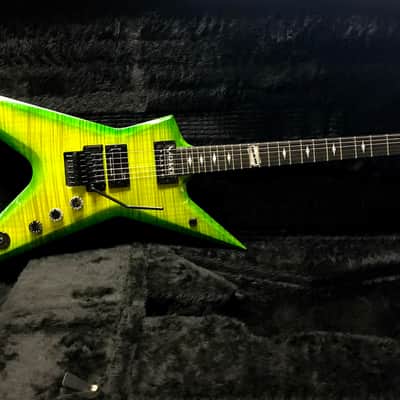 Dean USA Custom Shop Stealth 2016 Dimeslime Green image 1