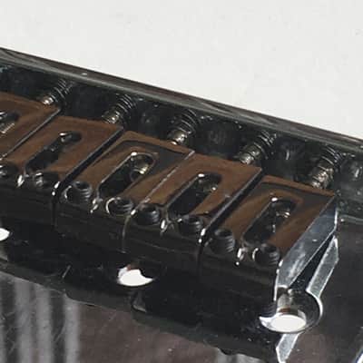 Custom Fender NOS Relic Style Electric Guitar Six Black Nickel Saddles Bridge Humbucker image 14