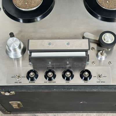 Ampex 351-2 Reel To Reel Transport Magnetic Tape Recorder w/ Original Case image 7