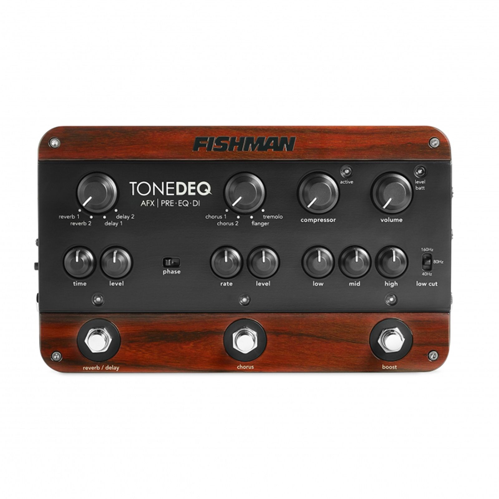 ギター FISHMAN TONEDEQ AFX / PRE-EQ-DI Fishman ToneDeq AFX Preamp EQ and DI with Dual Effects | Reverb Canada