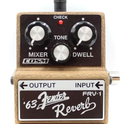 Boss FRV-1 '63 Fender Reverb With Original Box Guitar Effect Pedal ZY41835 image 3
