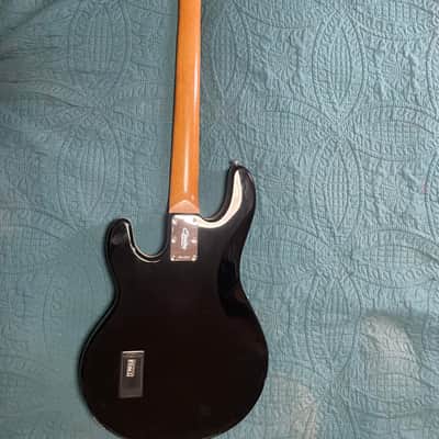 Sterling by Music Man Stingray Ray34 Converted Fretless - Black & Gig Bag image 6