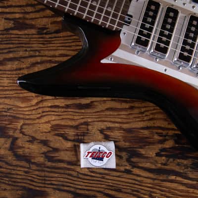 Teisco/Del Rey K4L 60's - Sunburst image 9