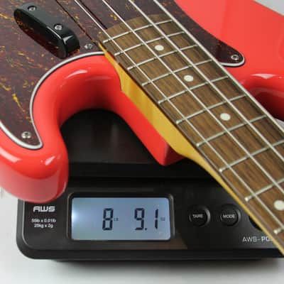 Fender  Squier Classic Vibes Bass Fiesta Red image 6