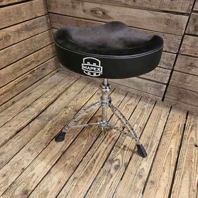 Mapex Drum Stool T765 Black Cloth Top USED! RK75M040626 image 4