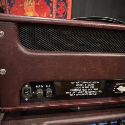 TopHat Ambassador 50 Head T-50AM 2004 Burgundy Boutique Very Nice image 4