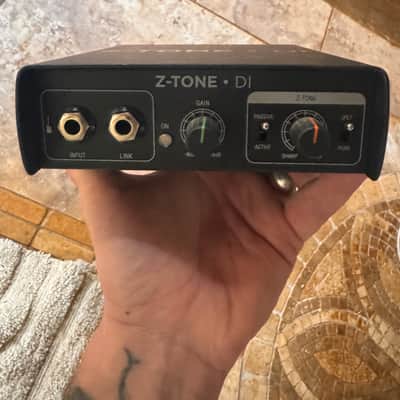 IK Multimedia Z-TONE DI Active Direct Box 2020 - Present - Black image 1