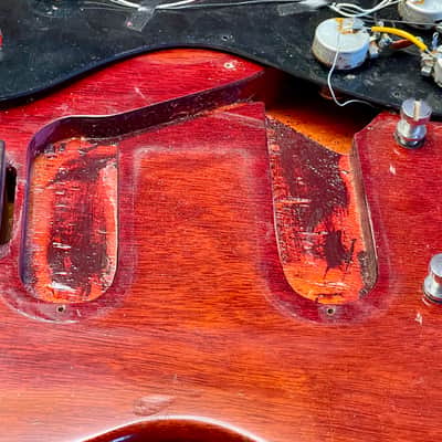Gibson Melody Maker D 1966 - Cherry Red image 19