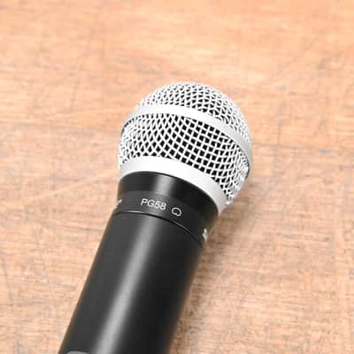Shure PG24/PG58 Handheld Wireless System - H7 Band: 536-548 MHz-Wireless CG01DTB image 10