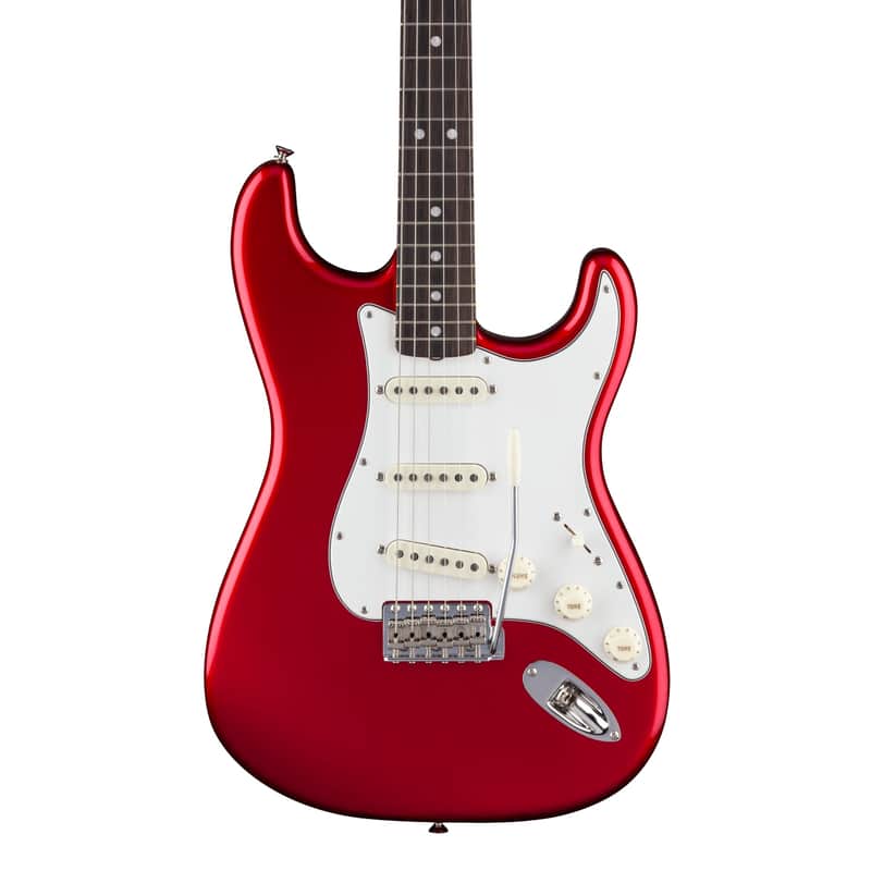 Fender American Vintage II 1965 Stratocaster Round-Lam RW Candy Apple Red w/case image 1