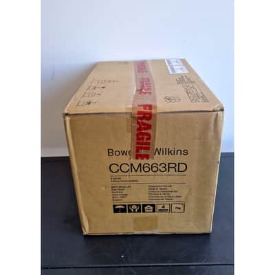 Bowers & Wilkins CCM663RD - Hi-Fi Speaker - White - Like New w/ Original Box image 3