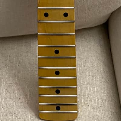 Warmoth Fender Stratocaster 3A Flame Maple Neck image 2