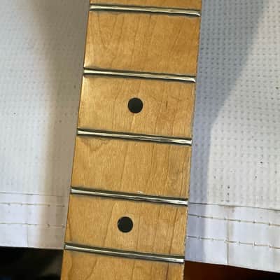 1990's Fender USA American 50th Anniversary Stratocaster Guitar Neck 22 Fret Maple Board image 10
