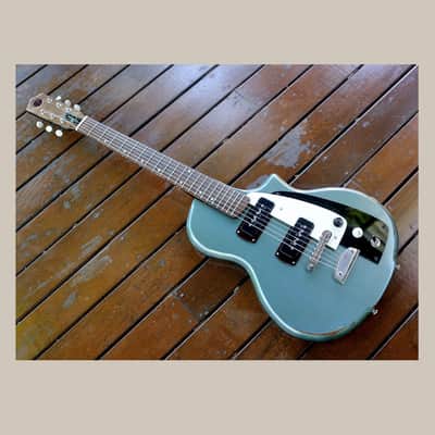 Harvester Guitars Lupine Short Scale Ser # 114 New/ 2020 Aged Pelham Blue (Authorized Dealer) image 4