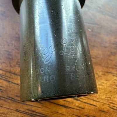 Berg Larsen 110/0 late 1940s - early 1950s mouthpiece baritone sax image 2