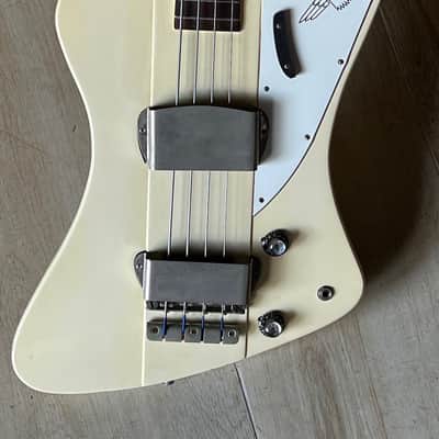 Gibson Thunderbird II Bass 1964 - the mintest 100% original Polaris White Reverse Thunderbird II Bass on Earth ! image 1