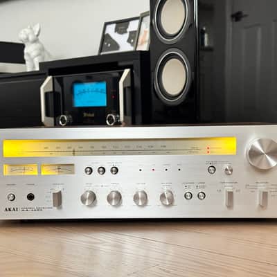 Vintage AKAI AA-1150 Stereo Receiver ~FULLY SERVICED + LED UPGRADE~ MINT ! image 1